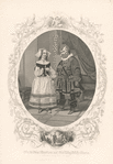 Mr. & Mrs. Burton as Sir Talm Belch and Maria. (Twelfth Night, Act 2, Sc. 5).