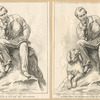 Lord Byron - statues, etc.: The Byron memorial in Hyde Park ; Accepted design for the memorial statue of Lord Byron in Piccadilly. (Ill. Lond. News, July 14, 1877)