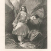 Haidee entering the Cave. [illus. from Lord Byron's 'Don Juan'?].