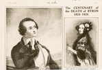 The Centenary of the Death of Byron, 1824-1924: [Lord Byron's portrait by the Comte d'Orsay ...published in the year 1845]. - The Countess of Lovelace, Byron's daughter.