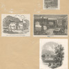 Lord Byron: Homes, etc.: Lord Byron's Death-place at Missolonghi - Newstead Abbey from the terrace - Lord Byron's home - Newstead Abbey.