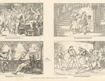 Illustrations to 'Lara' issued by the Art-Union of London. [4 illustrations, from The Illustrated London News, March 22, 1879].