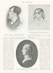 The Authentic portraits of Byron (from The Connoisseur, Aug. 1911, p. 254): No. XVI-No. XIX. [From an engraving by Roffe of the original drawing by G. Harlow ; From a drawing by[?]g. harlow ; Bust by Bartolini, from an engraving ... by Henry Colburn].