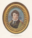 Lord Byron, from the miniature given by him to Leigh Hunt and now owned by Mr. J. Pierpont Morgan.