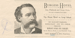Burgess Hotel Cor. Flatbush and Ocean Aves....Cool Burgess & Son, Proprietors