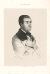 Edmond Bussière artiste ltihograph mont à [Nev?]erse 1841 35 an d'age né à Nebours[?] 1806 mort le 26 nov. 1841