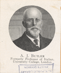 A.J. Butler. Formerly Professor of Italian, University College, London.