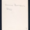 Vinnie Burrows