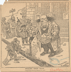 Spoiling their slide. (adapted from Puck of January 17, 1883)