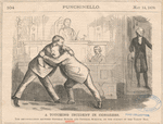 A touching incident in congress. (Punchinello, May 14, 1870).