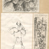 Reception of the 'Brute Butler' by the Ladies of the North ; [Butler on life preserver] ; Mortar and immortality.
