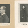 Dr. Nicholas Murray Butler. [2 portraits].