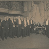 Hands of nations clasped in friendship across the sea. [Group photo: # 2. President Nicholas Murray Butler of Columbia University].