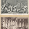 The murder of Cæsar [2 portraits].
