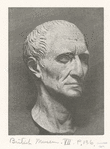 Bust of Julius Cæsar (Scribner Gift, British Museum, VII, p. 136).