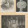 Julius Cæsar (port.) - Julius Cæsar (Bust) - Death of Julius Cæsar (Painted by Gerome).
