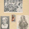 Death of Cæsar - Cæsar, from a Colossal Bust in the Museum at Naples - [Julius Cæsar], on Allen & Ginter's Cigarettes, Virginia - Portrait of Julius Cæsar.