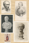 Julius Cæsar [After the Bust in the British Museum - from J. Lord's Beacon Lights - Engraved by Welch, from the antique bust - Julius Cæsar in Knight's robe].