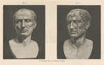 The Famesiano Bust in the Museum of Naples. (The Likenesses of Julius Cæsar - from Scribner's Magazine, Vol. I, no. 2, [g. 134], February. 1887).