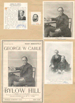 Geeorge W. Cable [4 portaits, including a miniature one].