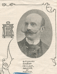 Alexandre Eugène Caillaux, Minister of Finance. [N.Y. Trib. July 16, 1899].