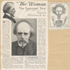 Hall Caine, the author of 'The Woman thou Gavest Me.' - 'All Cane' [cartoon].