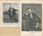 Interviewing Hall Caine on the decks of an incoming ocean liner ; Hall Caine. [From a photograph by Barraud, London].