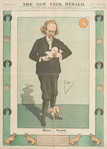 Hall Caine. [From The New York Herald, October 15, 1905]
