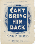 Can't bring him back
