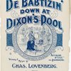 De Baptizin' down at Dixon's pool