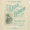 Dear Elizabeth