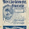 Don't say good-bye forever