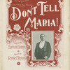 Don't tell Maria