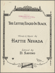 The letter edged in black