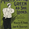 Mary's not as green as she looks