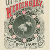 On her wedding day