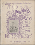 The girl of my boyhood's days