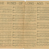 The roses of long ago