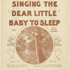 Singing the dear little baby to sleep