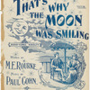 That's why the moon was smiling