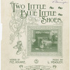 Two little, blue little shoes