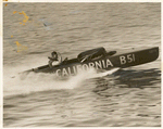 The motor boat Miss California.