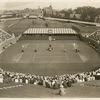 Helen Wills-Betty Nuthall match at the West Side Tennis Club, Forest Hills.