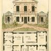 Ground plan: Study, dressing room, dressing room, breakfast room, eating room, musick room, library and anti room.