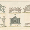 Garden seat varieties. [6 models]