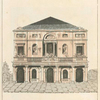 Design for the front of a theatre intended for the town of Briton