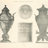 Empire style samovars engraved with mythological figures