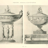 Empire style Vase Compotier on three figures and with flat bottom