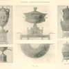 Various dishes, platter and decanters engraved