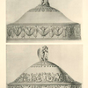 Lids of dishes engraved with mythological figures in Empire style
